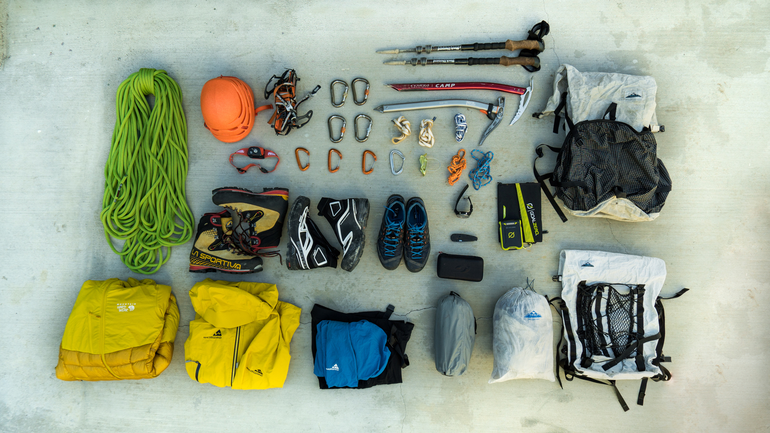 چک لیست وسایل کوهنوردی