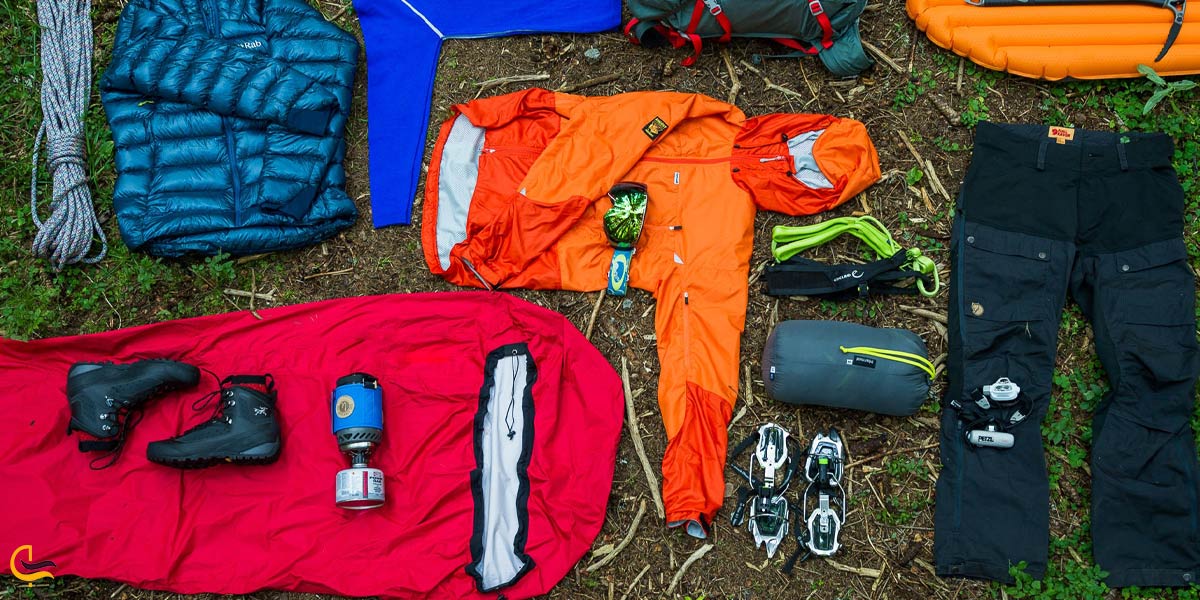 چک لیست وسایل کوهنوردی یک روزه