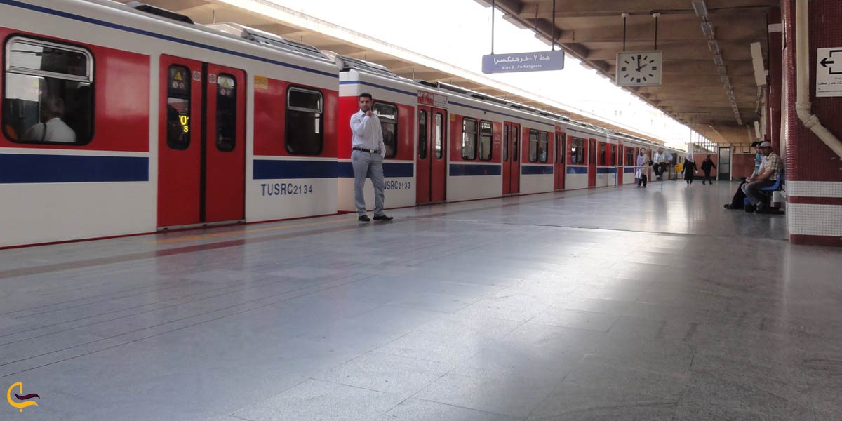 فرهنگسرا به صادقیه؛ خط دو مترو تهران