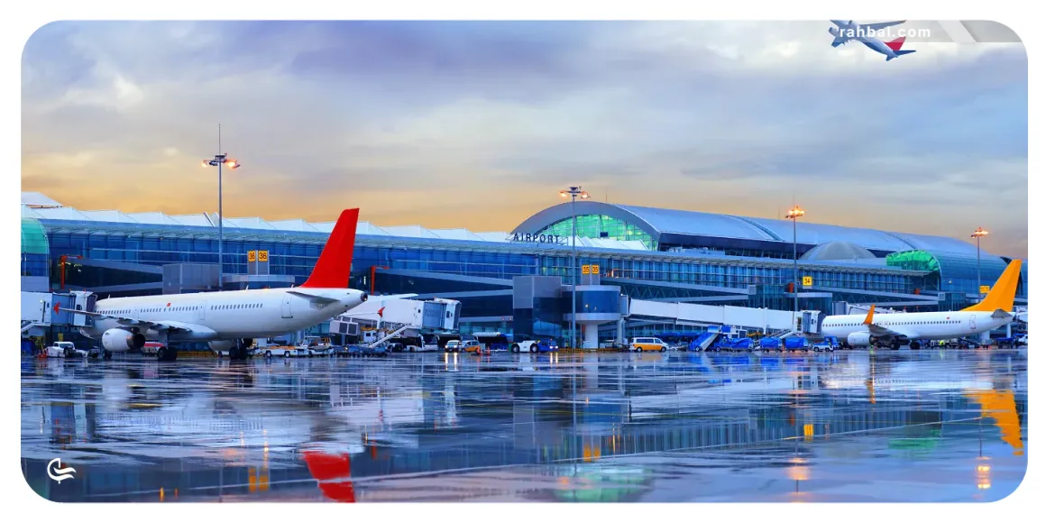 فاصله فرودگاه از مرکز شهر