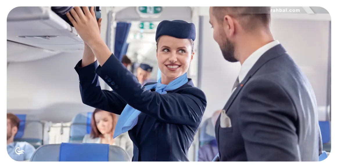 امکان تردد در هواپیما