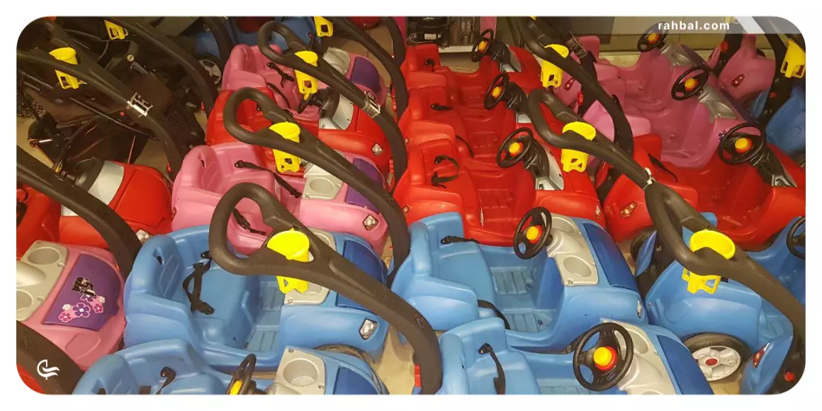 کرایه کالسکه و ماشین حمل کودک به مسافران