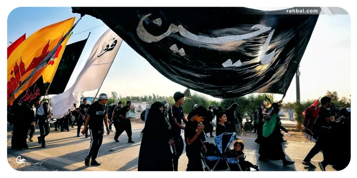پیاده روی اربعین به نجف عراق