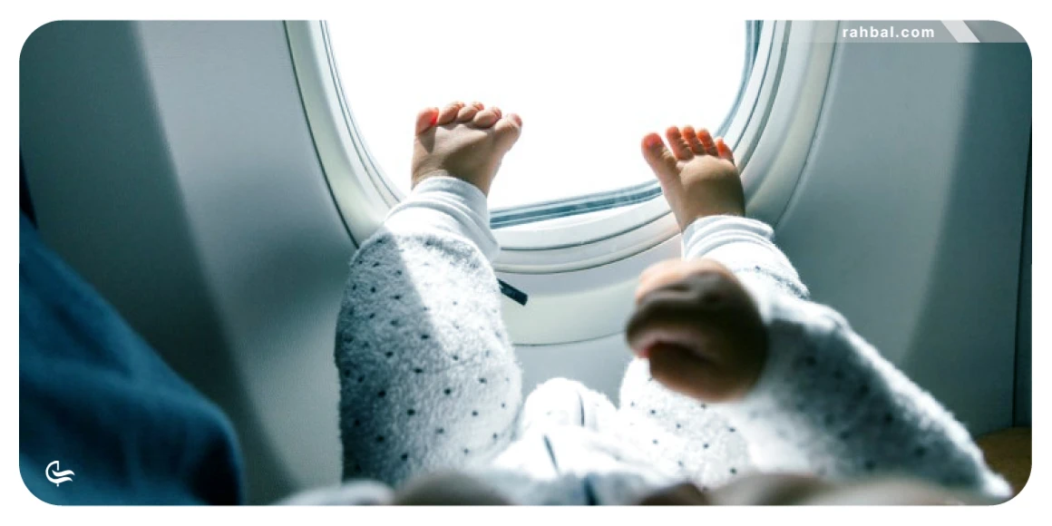 نکات ایمنی و بهداشتی را در سفر هوایی با کودکان رعایت کنید