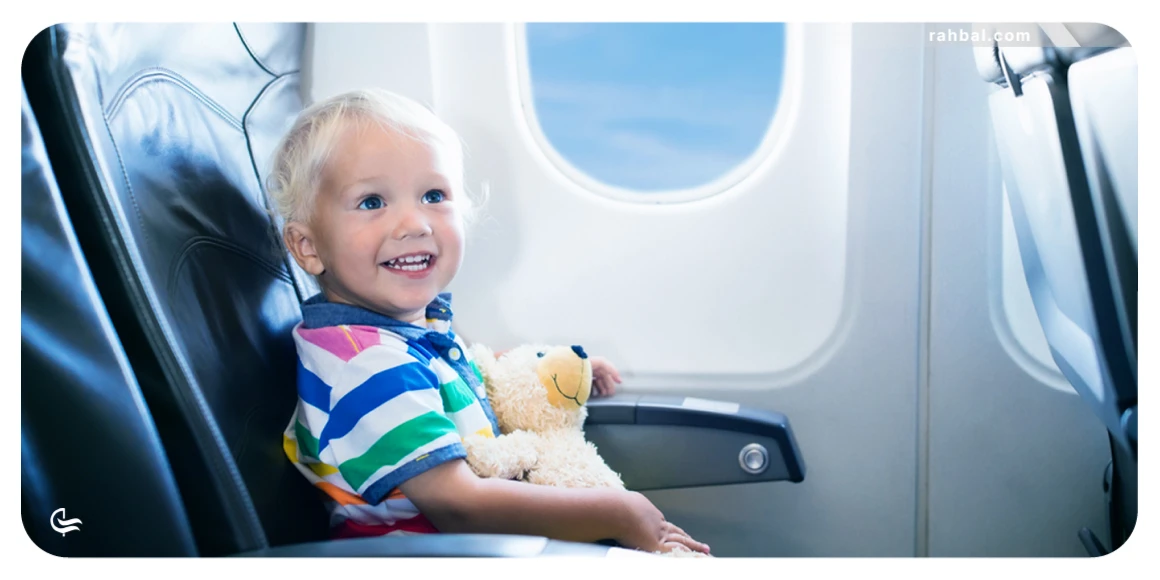 سؤالات پر تکرار برای سفر کودکان با هواپیما