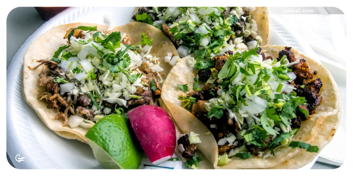 تاکو | غذای مکزیکی