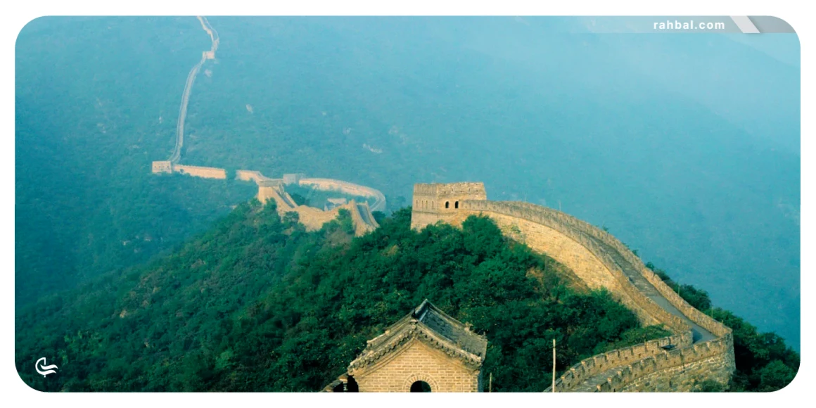 تصویری از دیوار بزرگ چین ‏