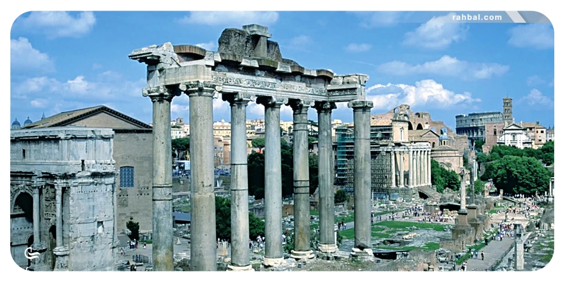 Roman Forum یکی از قدیمی ترین جاذبه های تاریخی دنیا