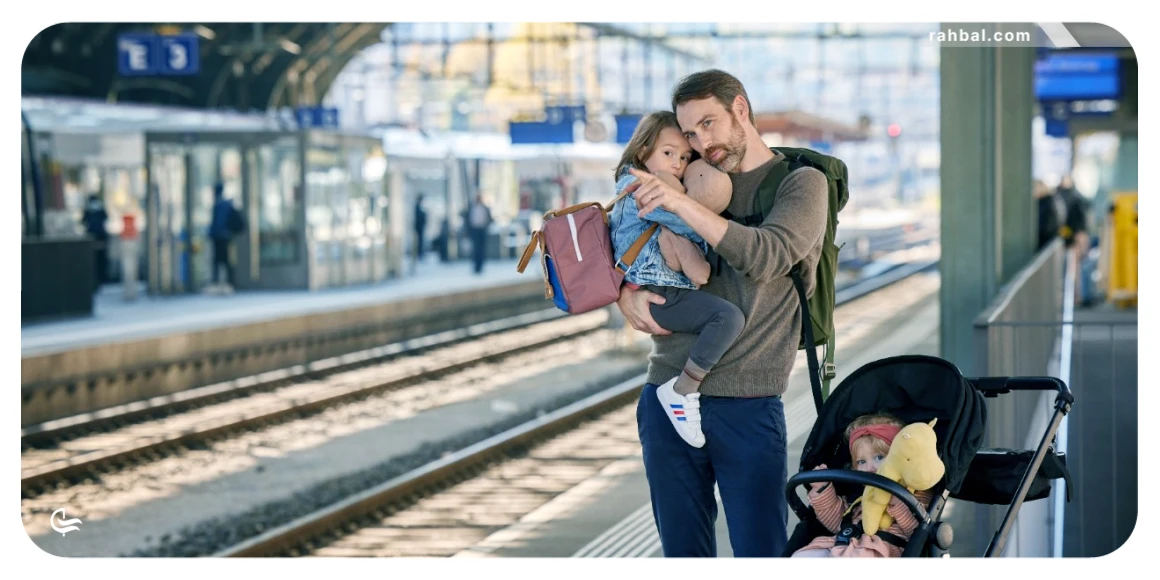 قبل از سفر با فرزندتان درباره مسافرت با قطار صحبت کنید