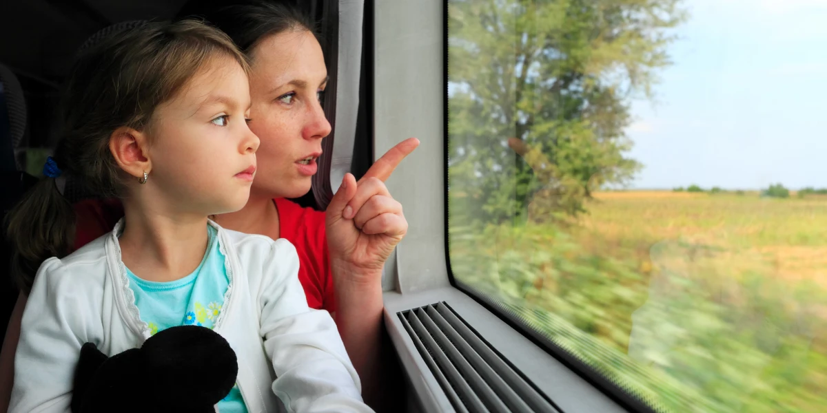 نکات سفر کودکان با قطار