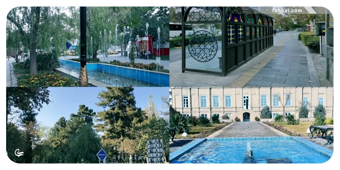 باغ ملی مشهد از جاهای دیدنی مشهد نزدیک به حرم