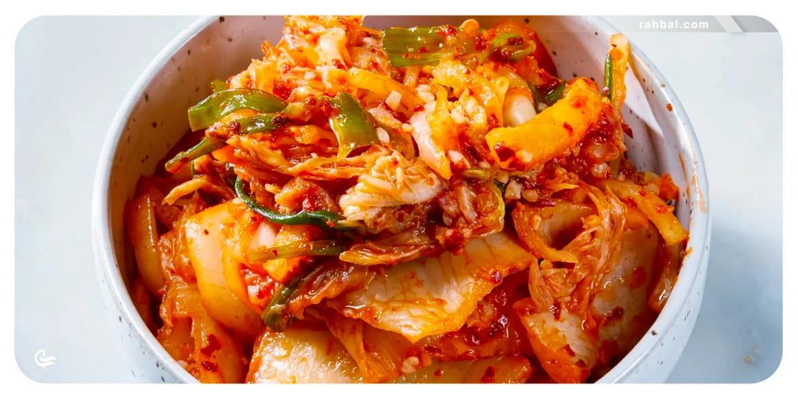 Kimchi کیمچی از معروف ترین غذاهای کره ای