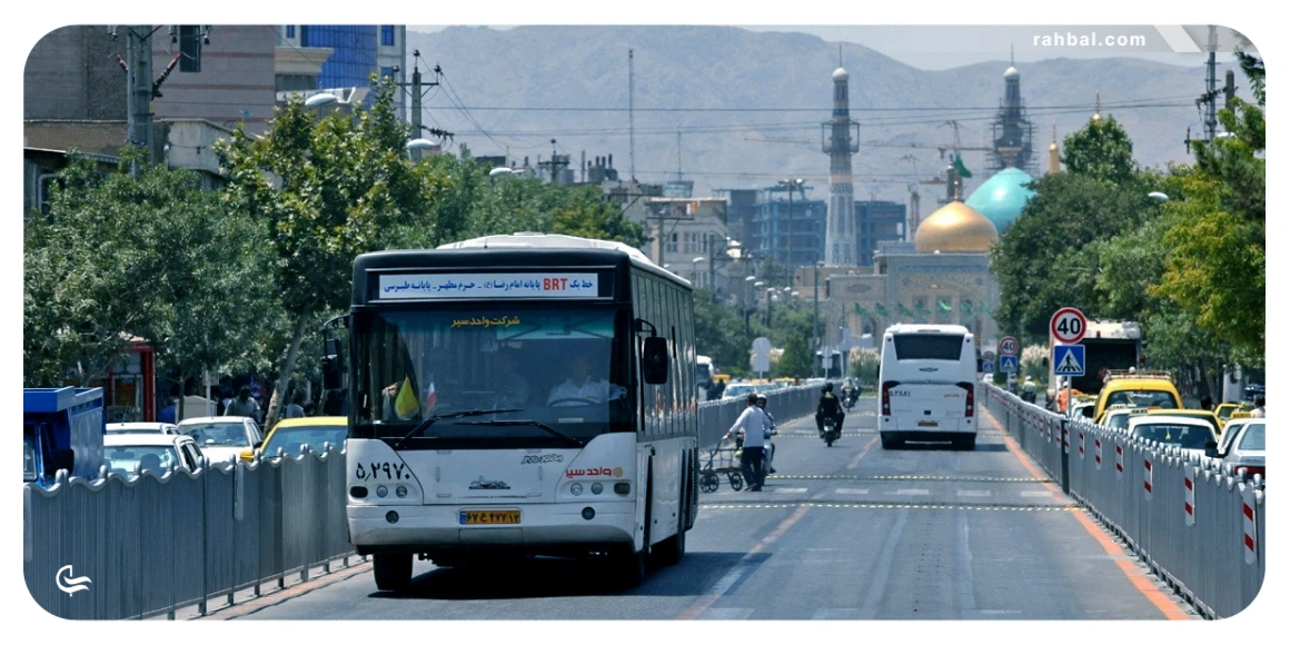 حمل و نقل درون شهری مشهد