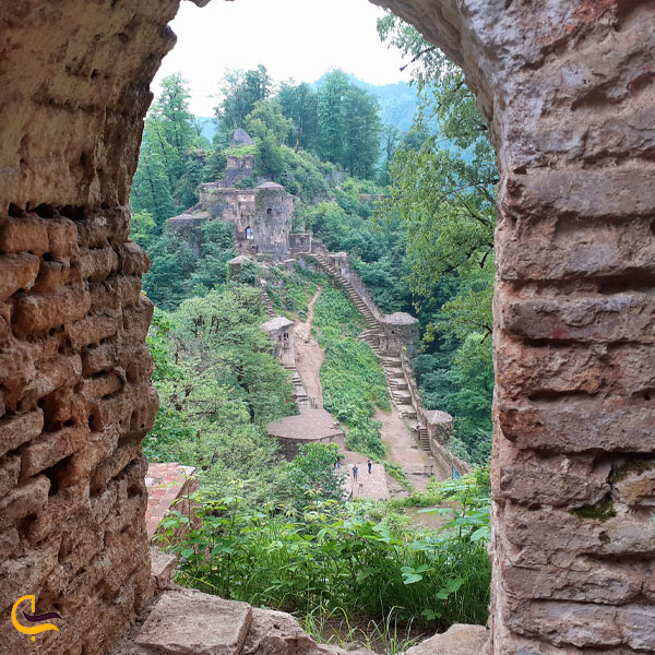 تصویری از طبیعت قلعه روخان
