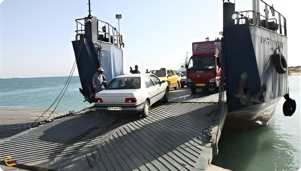 حمل خودرو با لندیگراف قشم