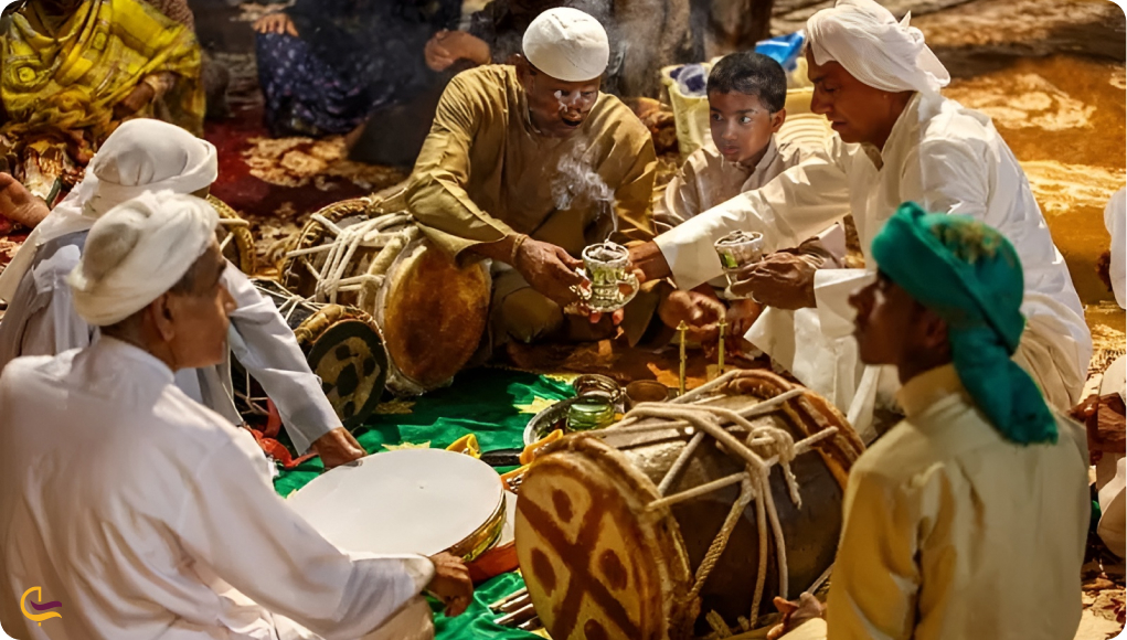 مراسم زار قشم