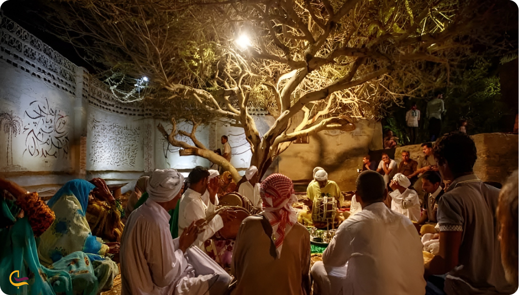 مراسم زار قشم