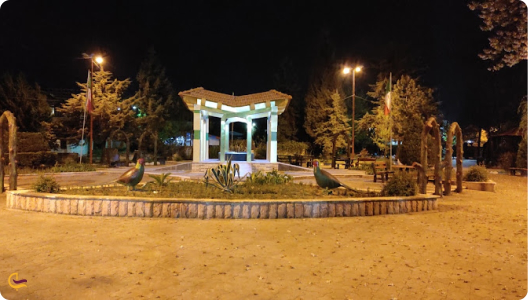 پارک شهید مدرس از جاهای دیدنی عباس آباد