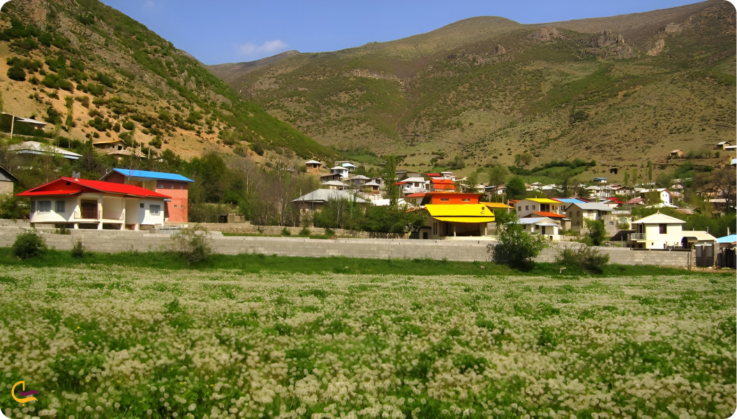 روستای انگاس از جاهای دیدنی نوشهر