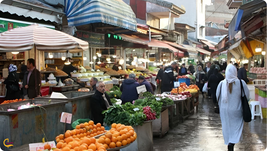 بازار بزرگ ساحلی آستارا