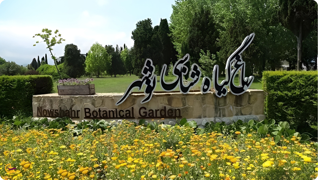 باغ گیاه‌شناسی از جاهای دیدنی نوشهر
