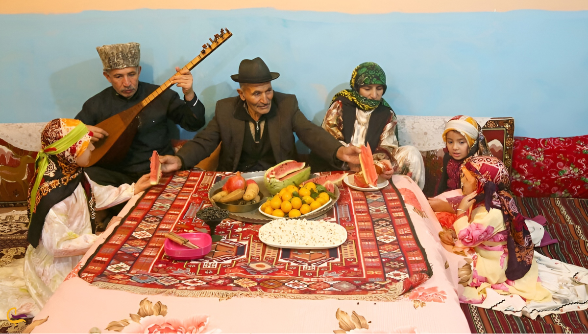 مراسم شب یلدا در تبریز