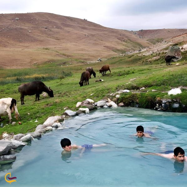 آبشار و آب گرم سردابه اردبیل