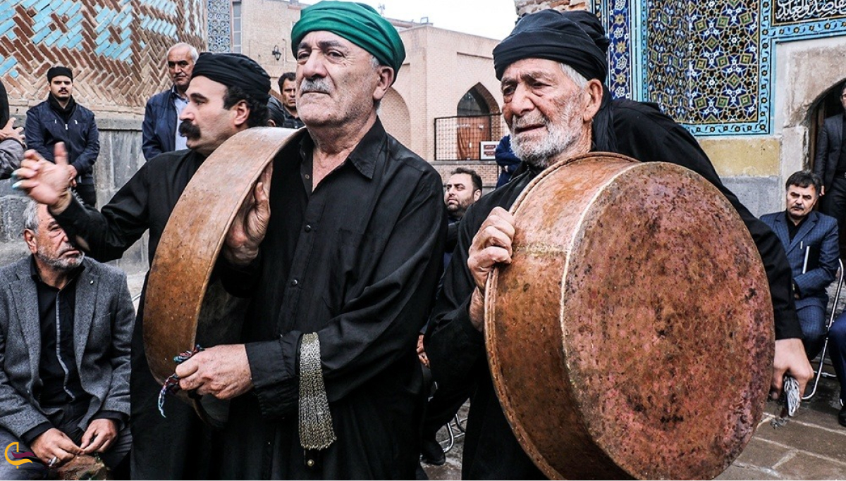 طشت گذاری در اردبیل