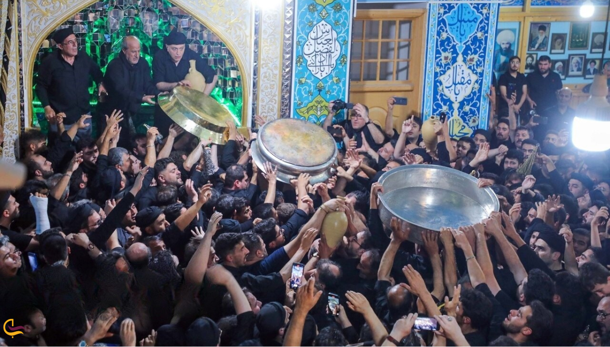 طشت گذاری در اردبیل