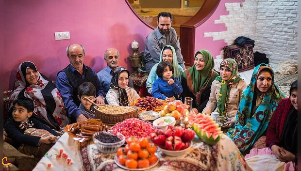شب چله در یاسوج