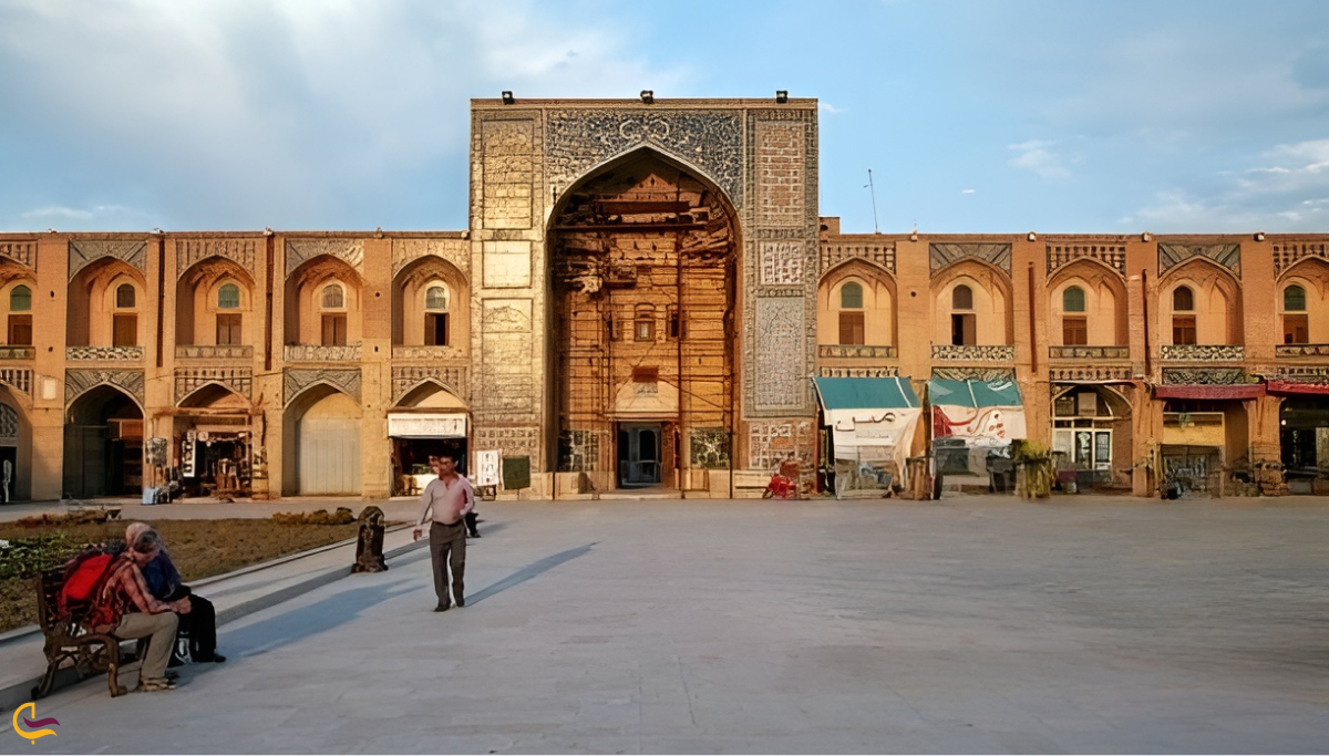 مسیر دسترسی مجموعه گنجعلی خان کرمان