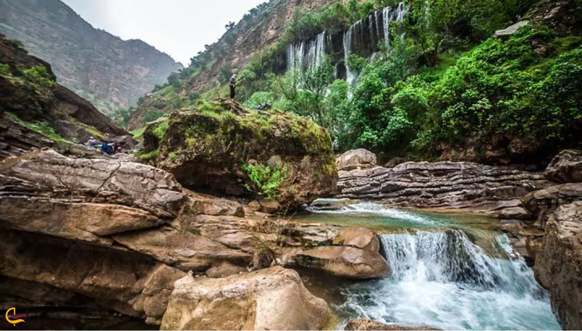 آبشار شوی از جاهای دیدنی دزفول
