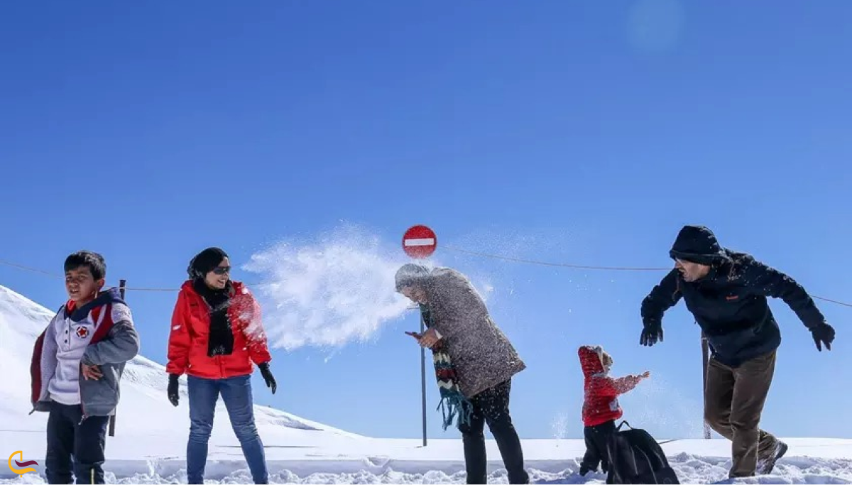آب و هوای پیست اسکی توچال در زمستان